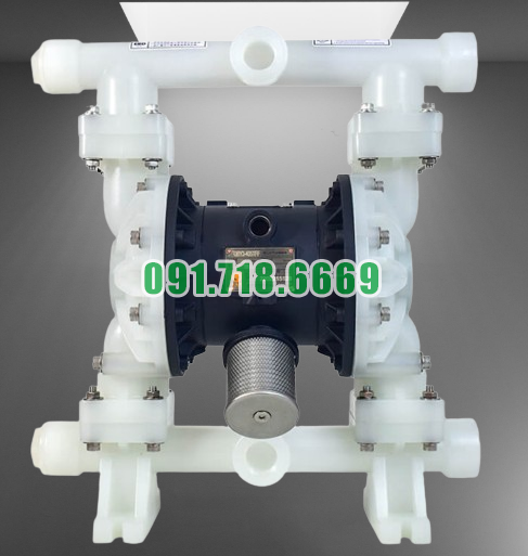 Giá bán máy bơm màng áp suất 8.4 kg/cm2 mã QBY3-40STFF