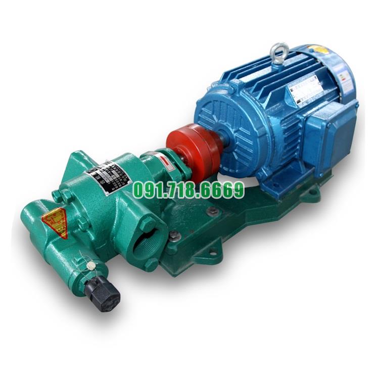 Bơm bánh răng KCB33.3 bằng thép tốc độ 1400 vòng/phút công suất 3HP