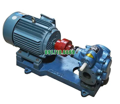 Bơm bánh răng vật liệ gang đường kính 50mm model KCB200