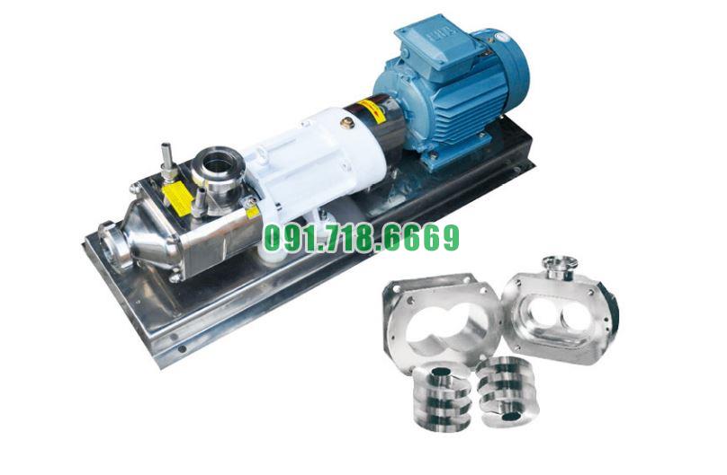 Bơm trục vít đôi FSL-15-55 bằng inox 304