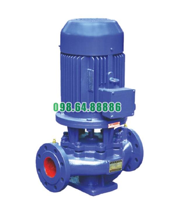 Máy bơm lùa trục đứng, bơm booster inline ISG100-100, IRG100-100 5.5kw, 100m3, 12.5m