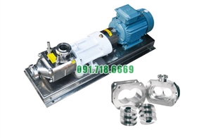 Bơm trục vít đôi FSL-15-55 bằng inox 304